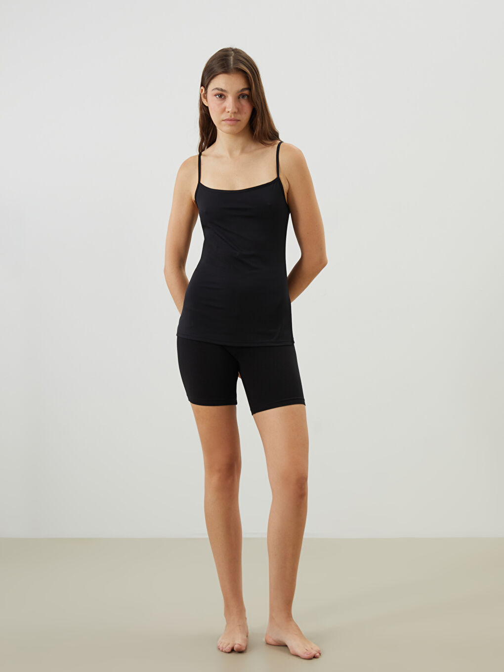 Square Collar Women's Tank Top -S5NV18Z8-CVL