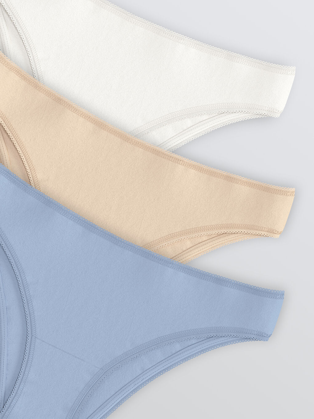 LCW DREAM Plain Brazilian Knickers 3-Pack -S5NV27Z8-FNP
