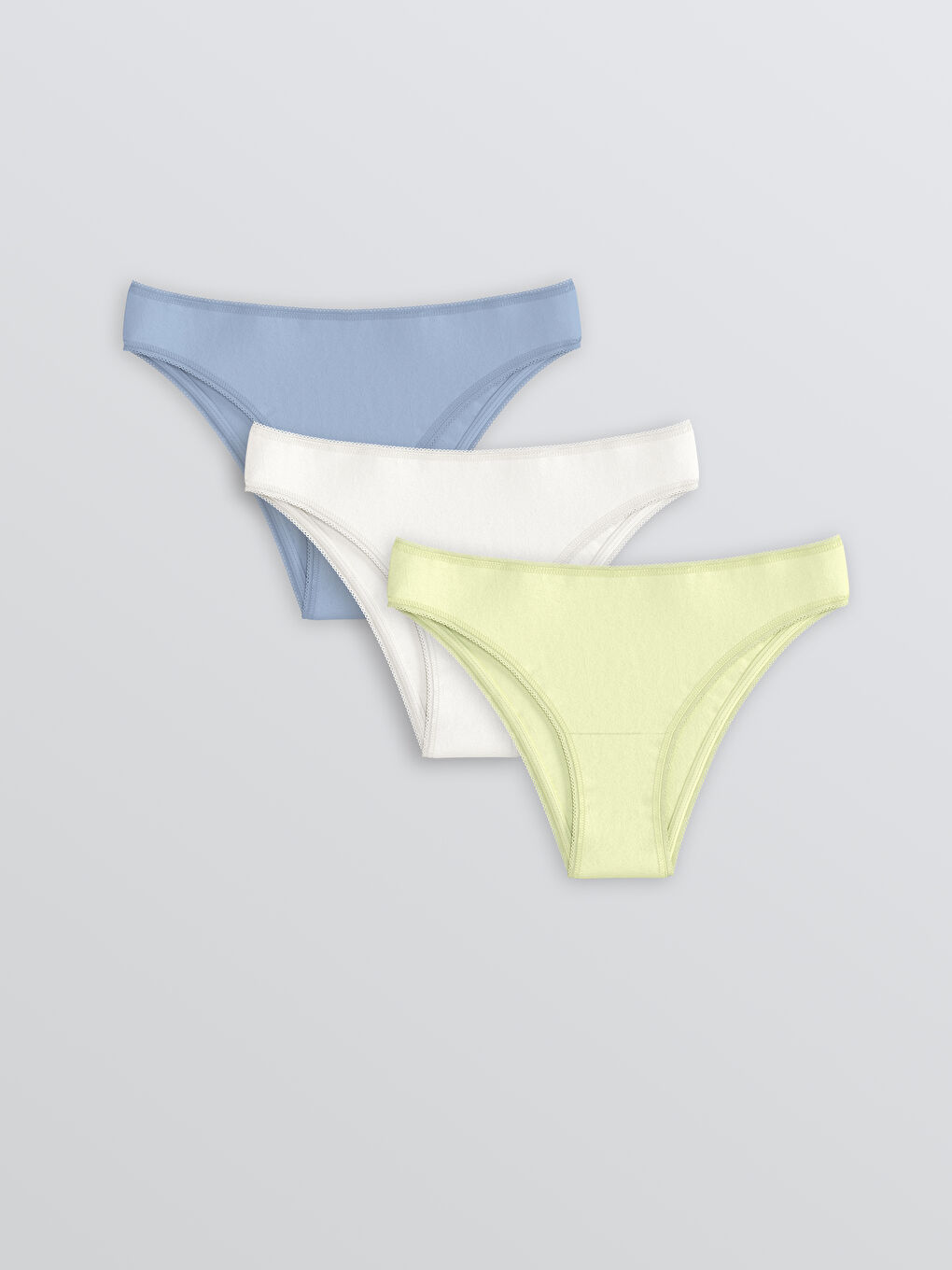 LCW DREAM Plain Brazilian Knickers 3-Pack -S5NV29Z8-FJW