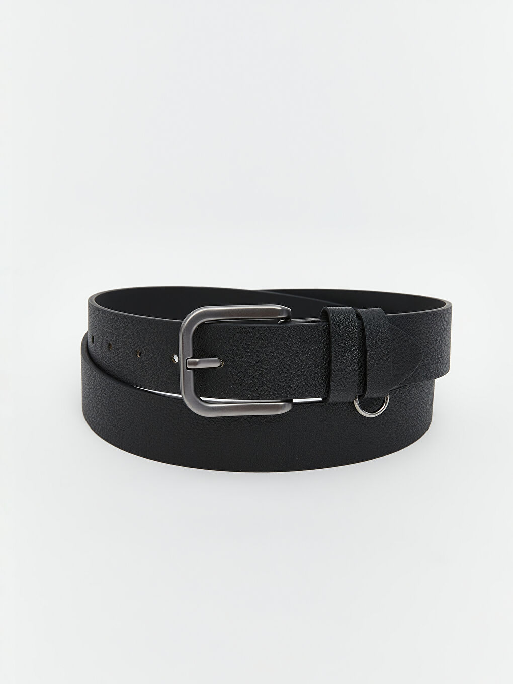 Faux Leather Men's Belt