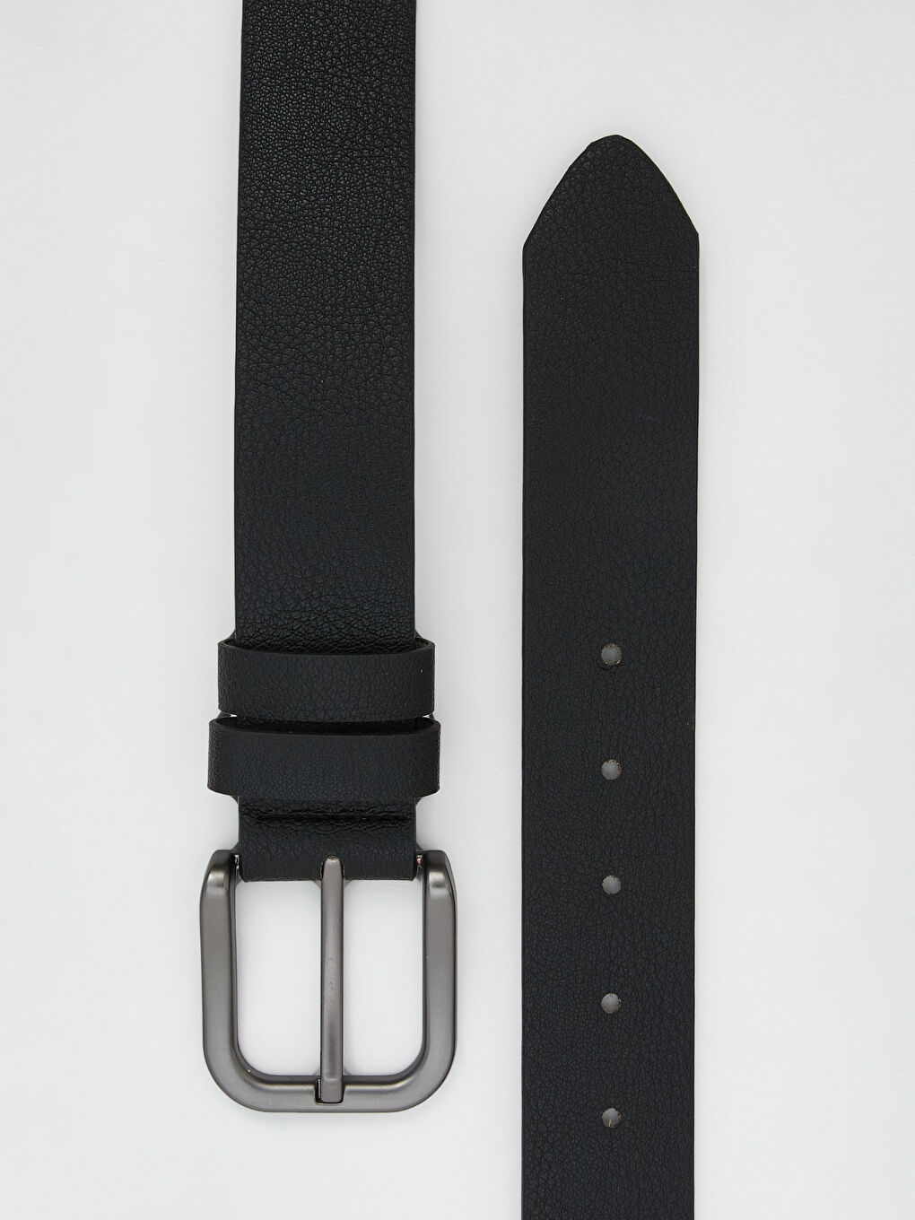Faux Leather Men's Belt-2