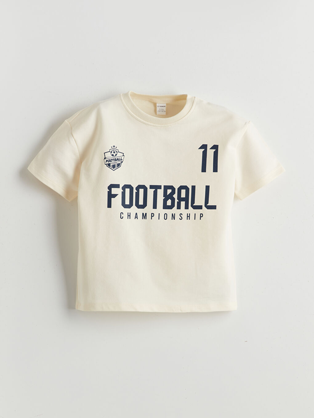 LCW Kids Crew Neck Printed Boys' T-Shirt -S5NY48Z1-R9J