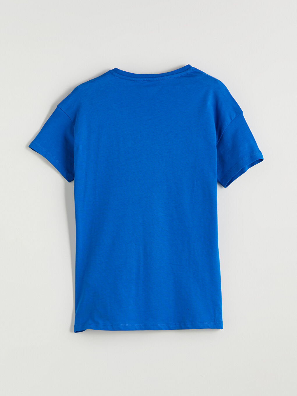 Mavi Bisiklet Yaka Stitch Baskılı Erkek Çocuk Pijama Üst-2