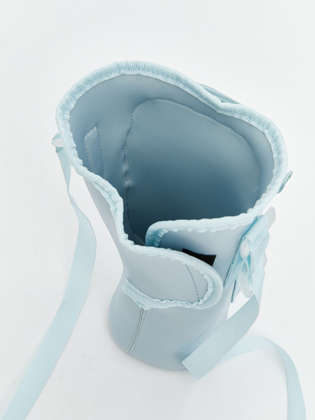 Mavi Ayarlanabilir Askılı Kız Çocuk Termos Çantası-3