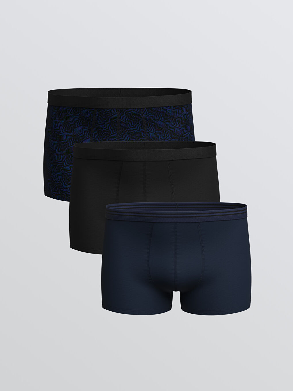 Standard Fit Cotton Stretch Men's Boxer 3-pack -S5O008Z8-LQJ