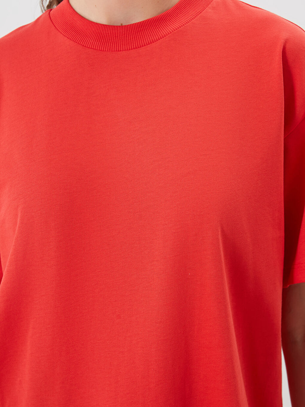 Funnel Neck Women's T-Shirt -S5O045Z8-GXV