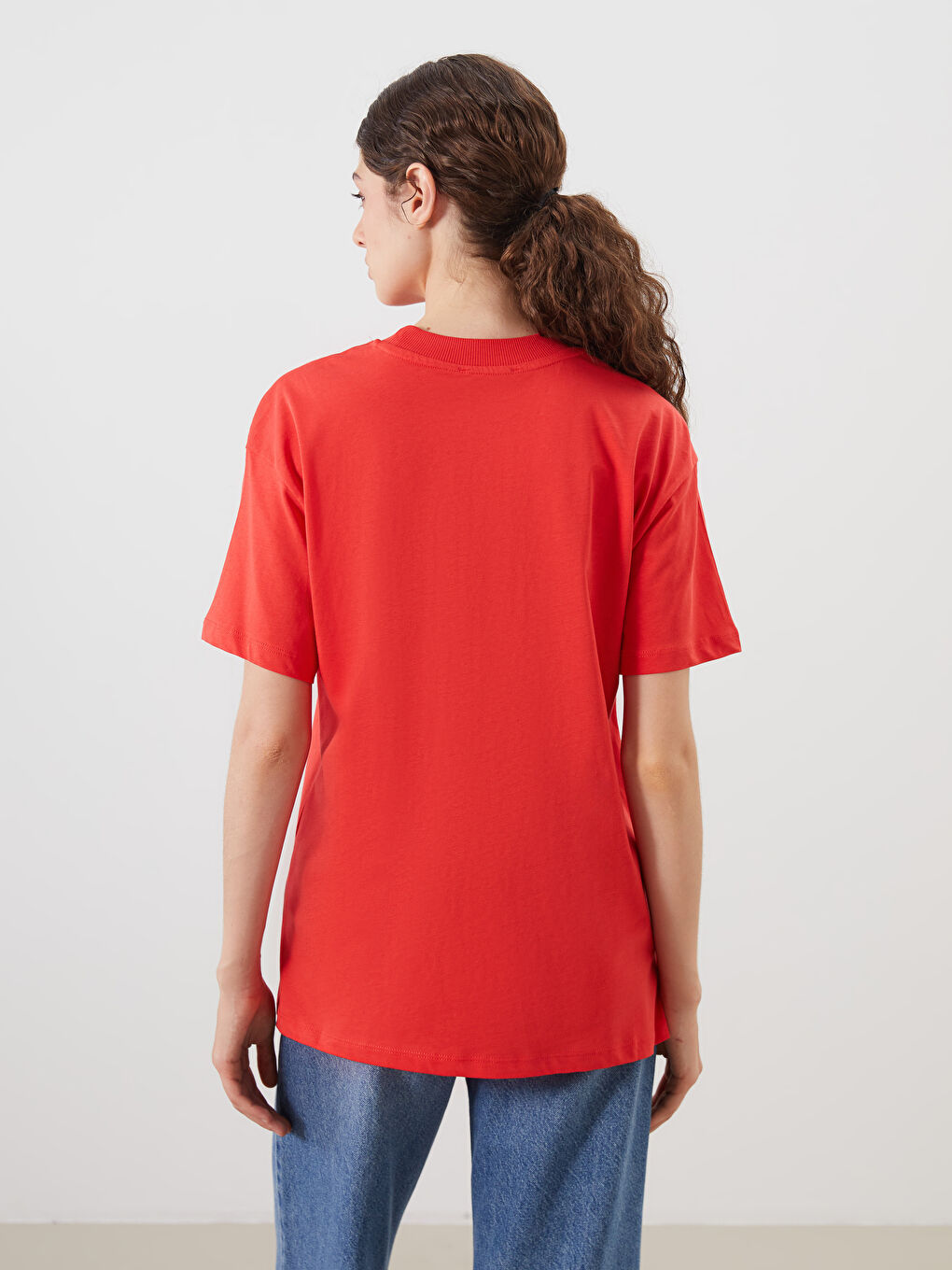 Funnel Neck Women's T-Shirt -S5O045Z8-GXV