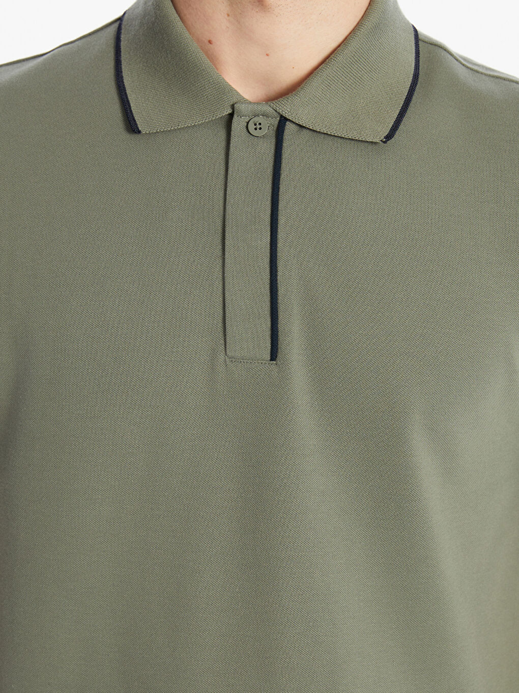 SOUTHBLUE Polo Neck Short Sleeve Men's T-Shirt -S5O069Z8-YGK