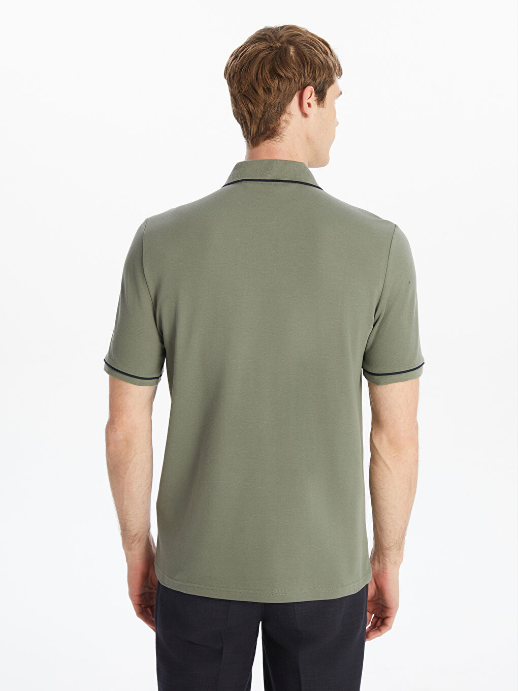 SOUTHBLUE Polo Neck Short Sleeve Men's T-Shirt -S5O069Z8-YGK