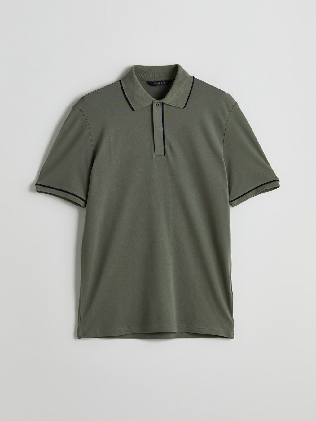 SOUTHBLUE Polo Neck Short Sleeve Men's T-Shirt -S5O069Z8-YGK