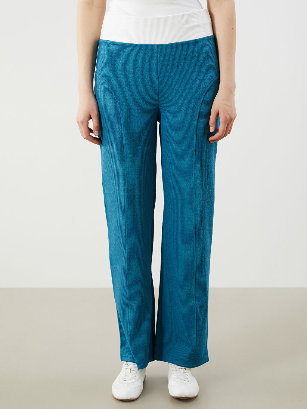 Women's Sweatpants with Elastic Waist -S5O086Z8-MD4