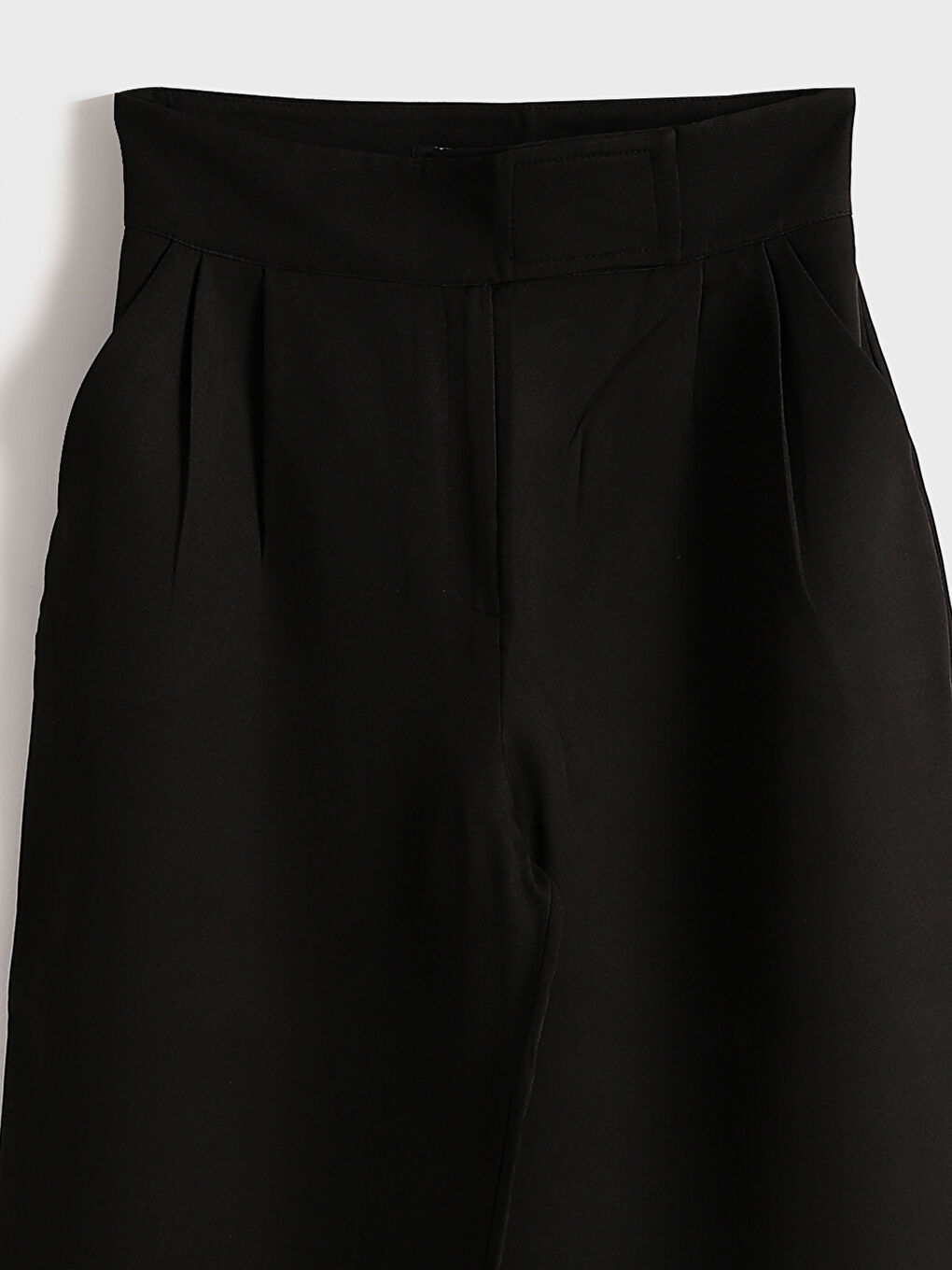 بنطلون واسع رِجل واسعة للسيدات بكسرات-6