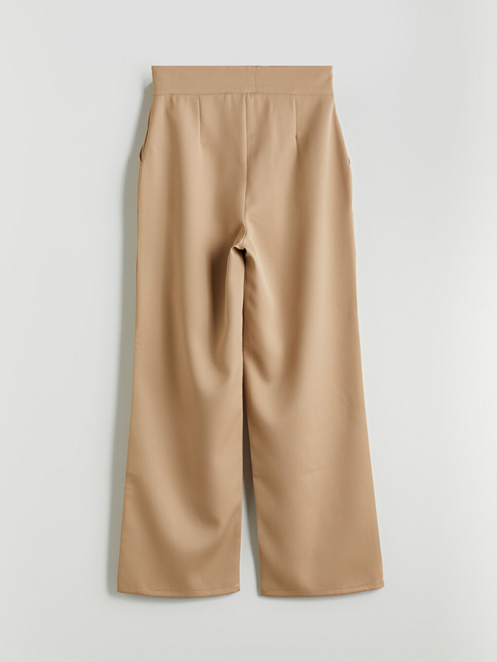 Loose Fit Wide Leg Women's Pleated Trousers -S5O090Z8-G8H