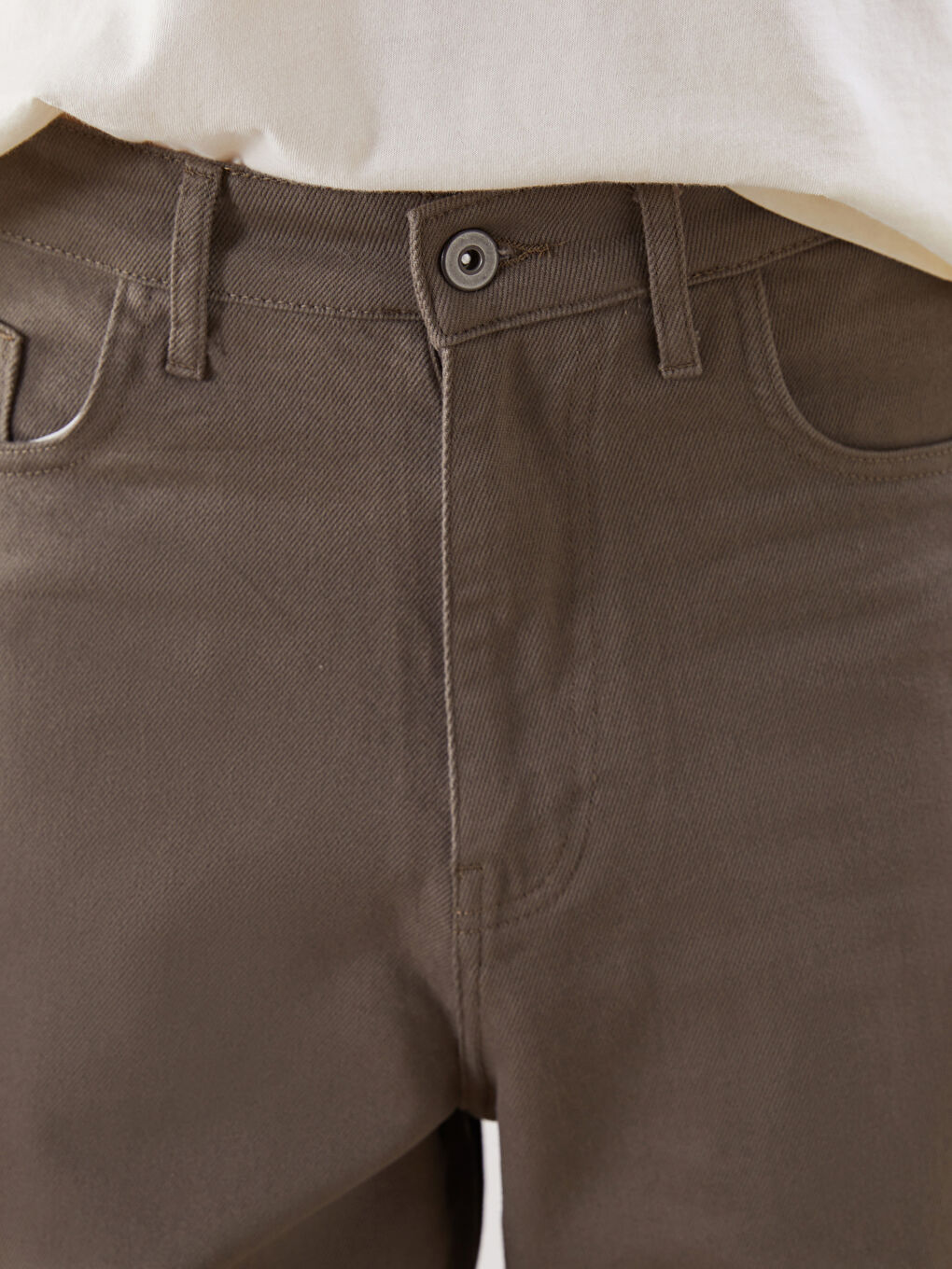 Standard Fit Men's Trousers -S5O100Z8-YCT