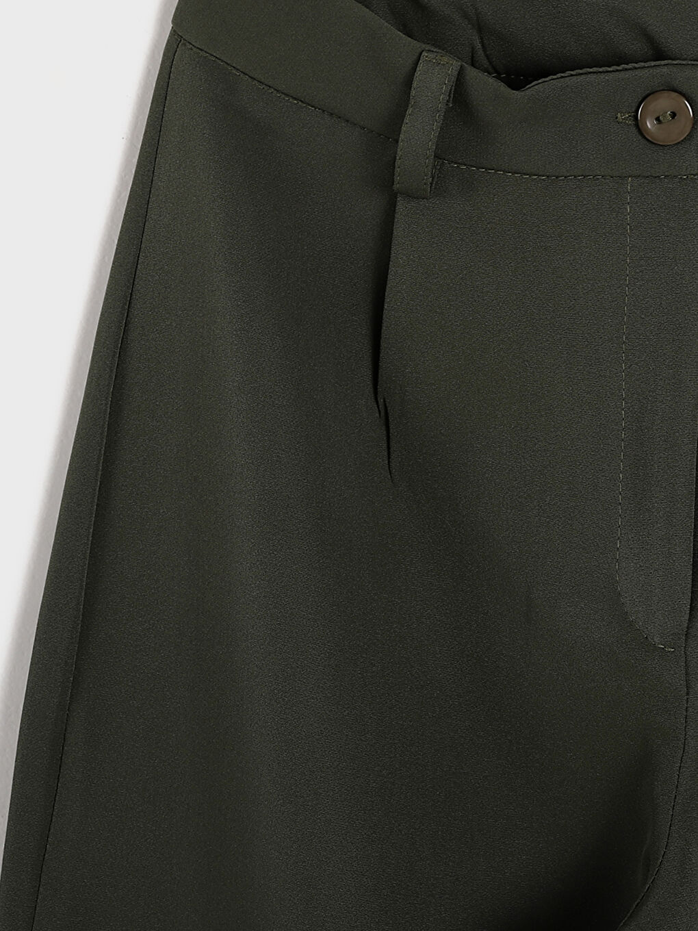 Regular Fit Women's Pleated Trousers-6