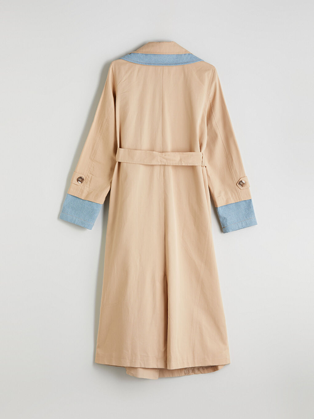 Double Breasted Women's Trenchcoat -S5O114Z8-G8H