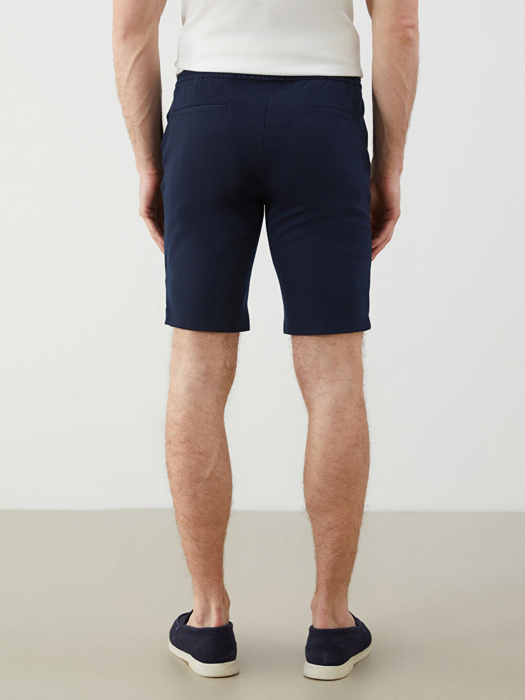 Natuvera Lacivert Slim Fit Erkek Şort - 3