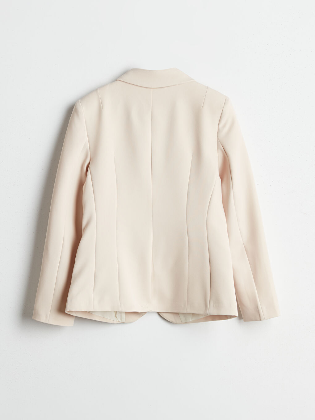 LCWAIKIKI Classic Bej Regular Fit Kadın Blazer Ceket - 5