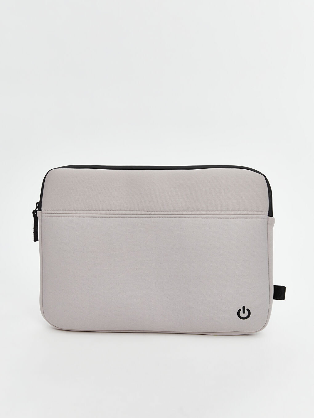 Gri Fermuarlı Erkek El Çantası