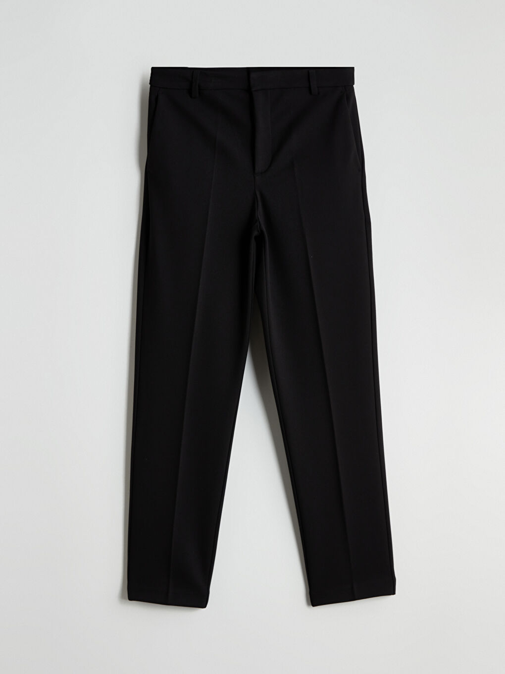 Siyah Dar Fit Kadın Pantolon-3