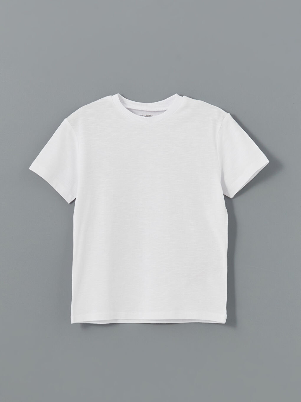 Crew Neck Basic Boys' T-Shirt