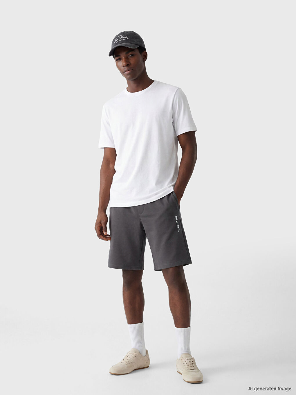 Karışık Regular Fit Baskılı Erkek Şort