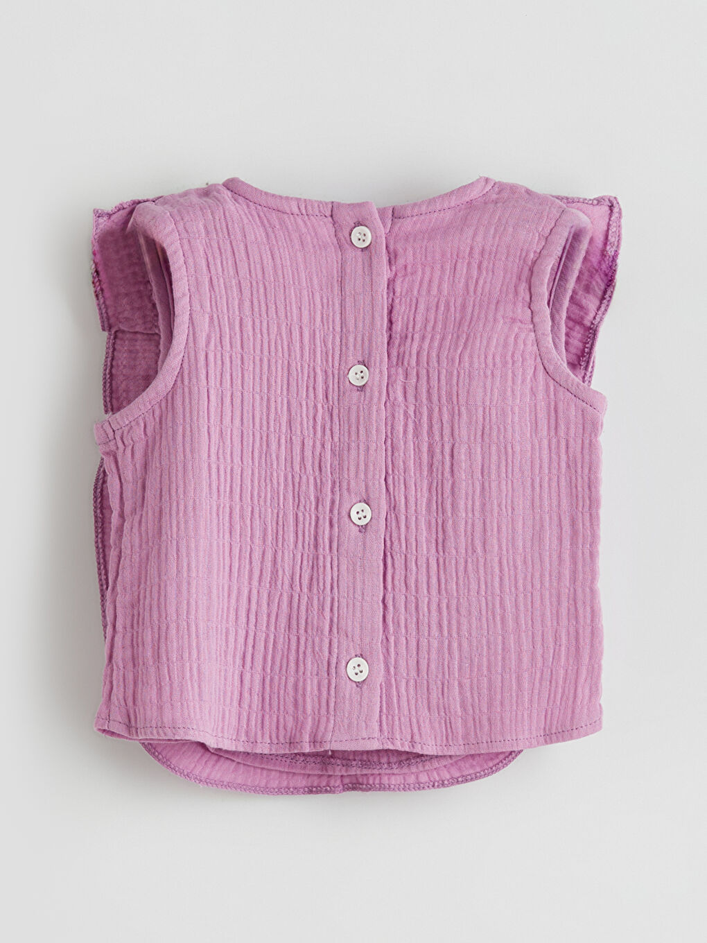Crew Neck Basic Girls' Blouse and Trousers 2 Pack-3