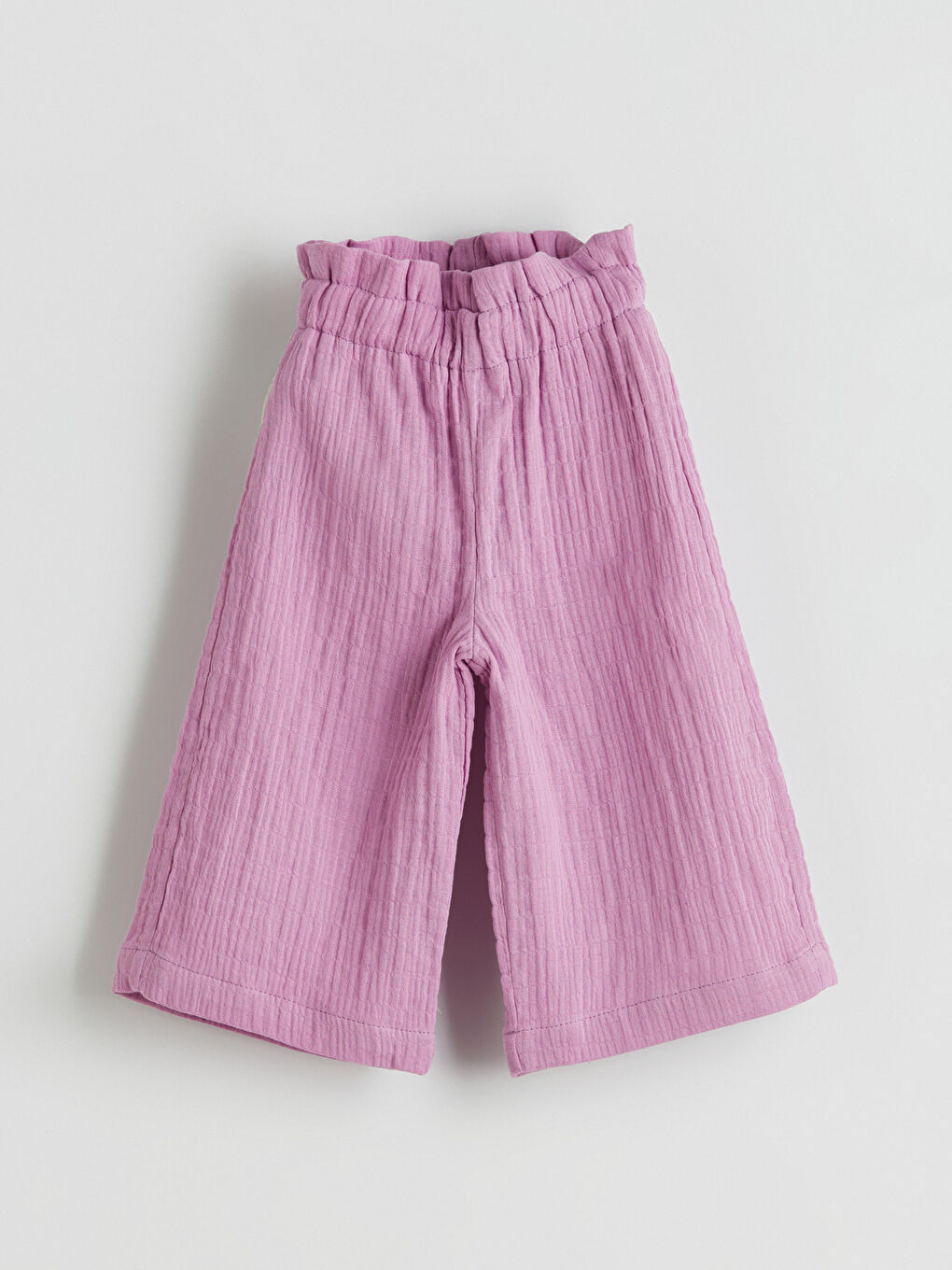 Crew Neck Basic Girls' Blouse and Trousers 2 Pack-4