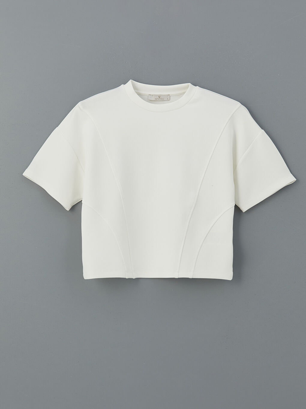 Crew Neck Women's Crop -S5O305Z8-ZUX