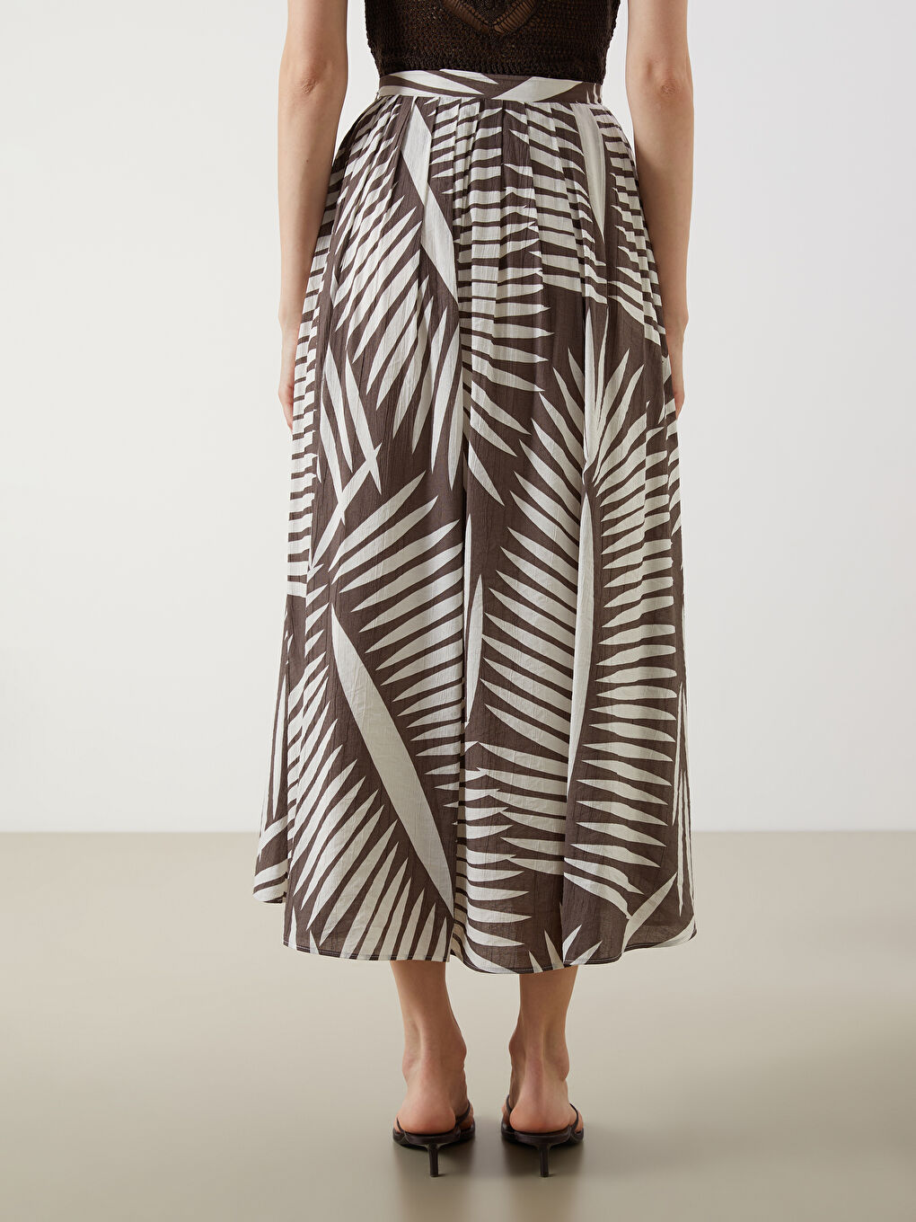 Woman BROWN Skirt -S5O306Z8-LQY
