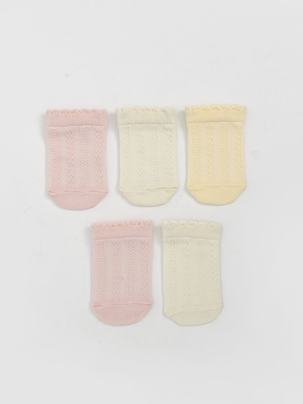 Basic Baby Girl Booties 5 Pieces -S5O321Z1-FXW