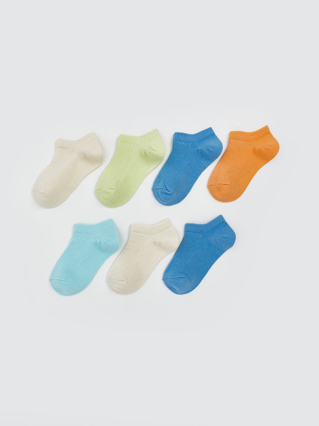 Basic Baby Boy Booties Socks 7 Pack -S5O329Z1-FDL