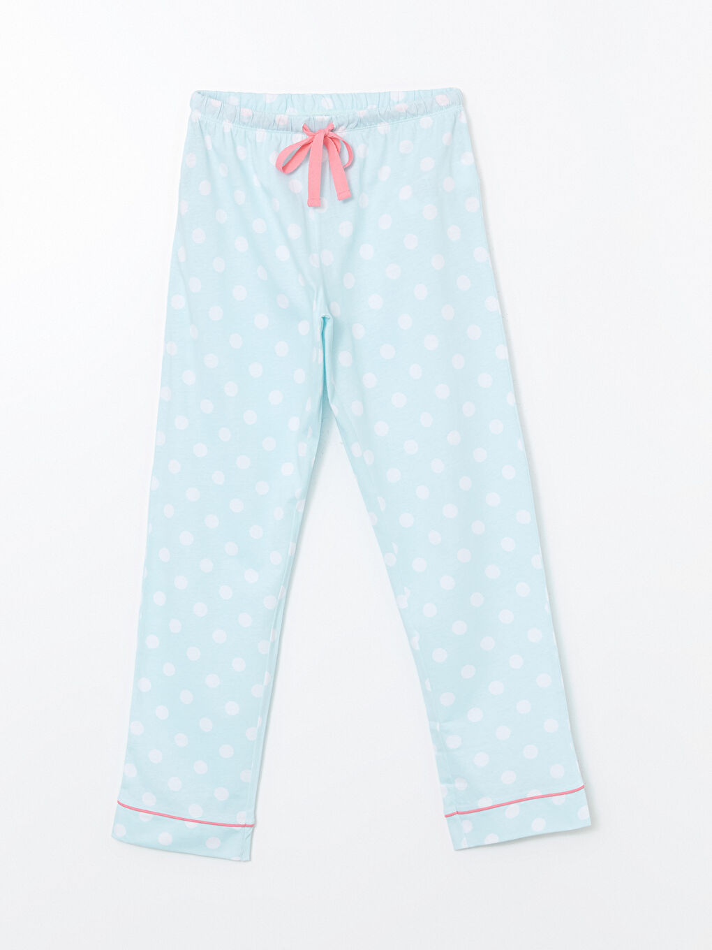 Mavi Mickey Mouse Baskılı Kadın Pijama Takımı-7