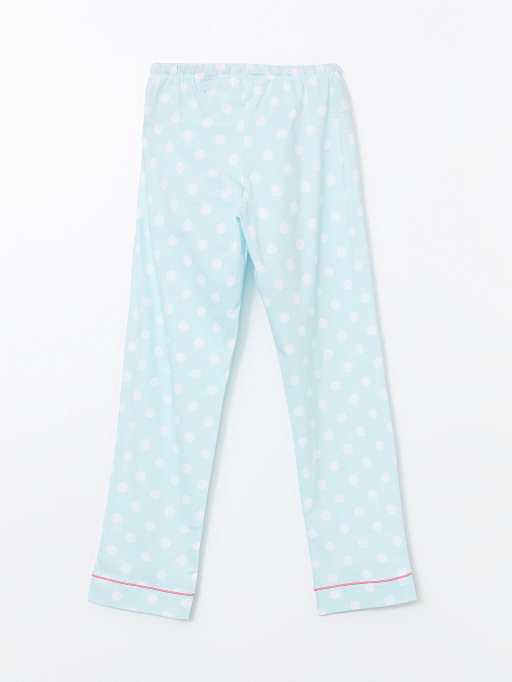 Mavi Mickey Mouse Baskılı Kadın Pijama Takımı-8