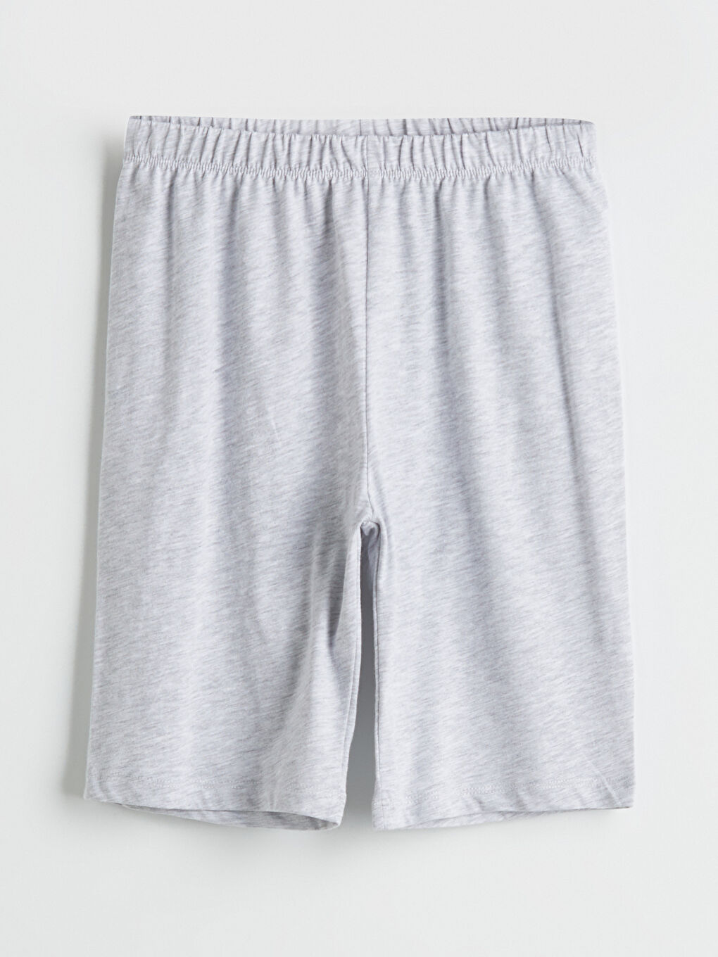 Gri Beli Lastikli Erkek Çocuk Pijama Şort