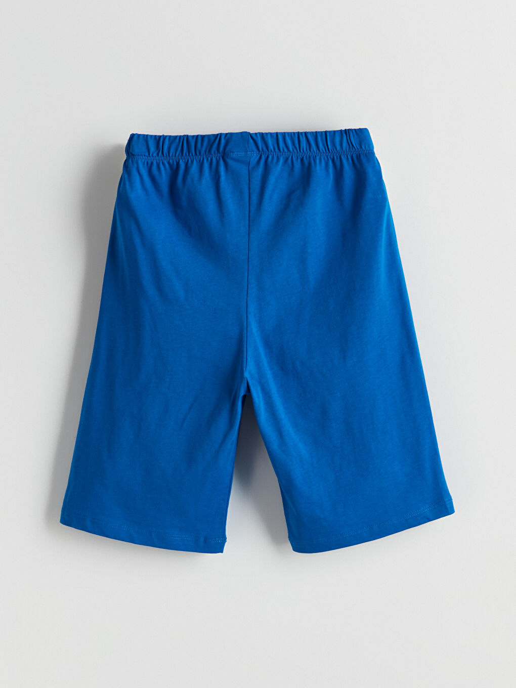 LCW Kids Mavi Beli Lastikli Erkek Çocuk Pijama Şort - 1