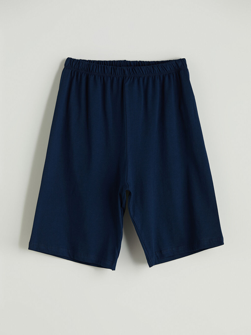 Lacivert Beli Lastikli Erkek Çocuk Pijama Şort