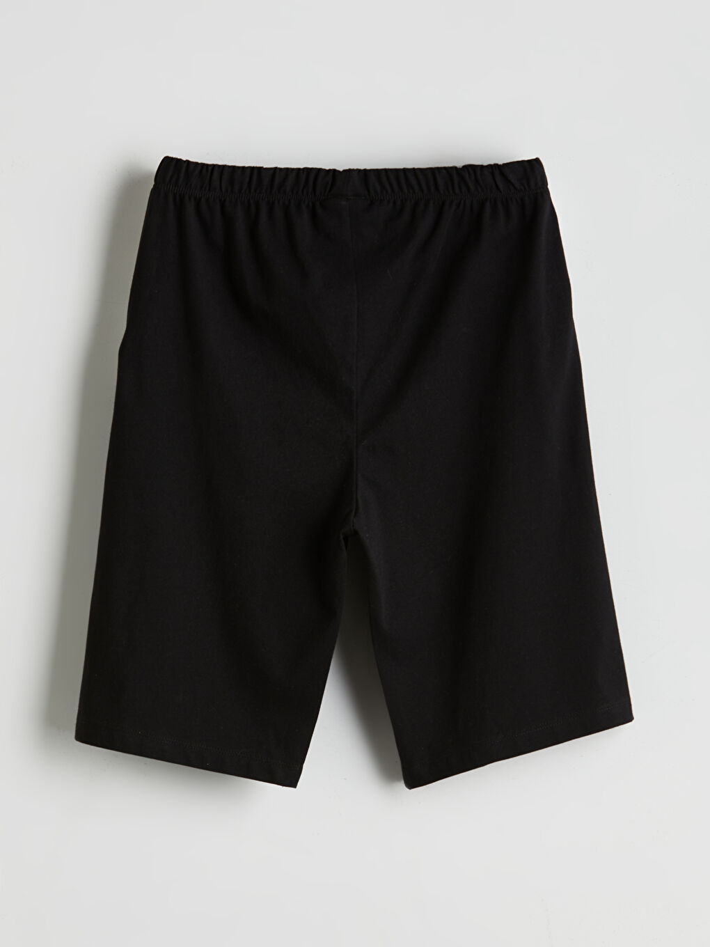 Siyah Beli Lastikli Erkek Çocuk Pijama Şort-1