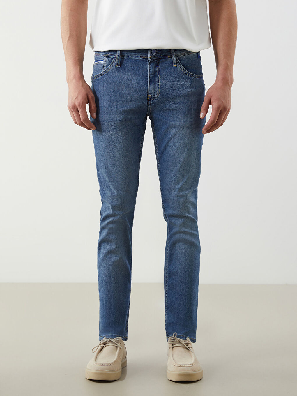 750 Slim Fit Men's Denim Trousers -S5O383Z8-H45