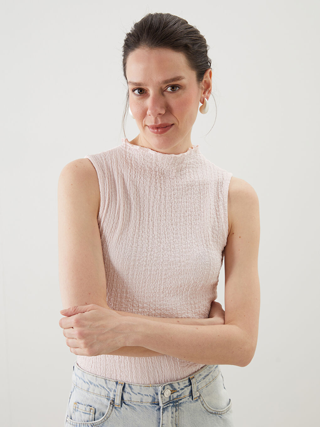Woman PINK Tank Top -S5O392Z8-FSA