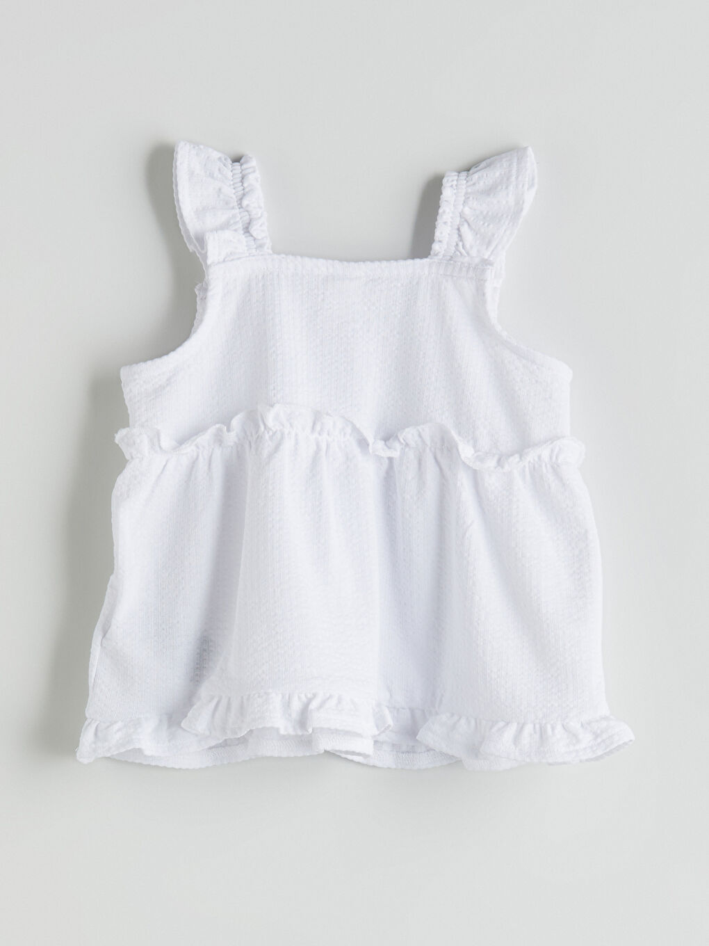 Textured Sleeveless Girl'S Tank Top -S5O406Z1-JYX