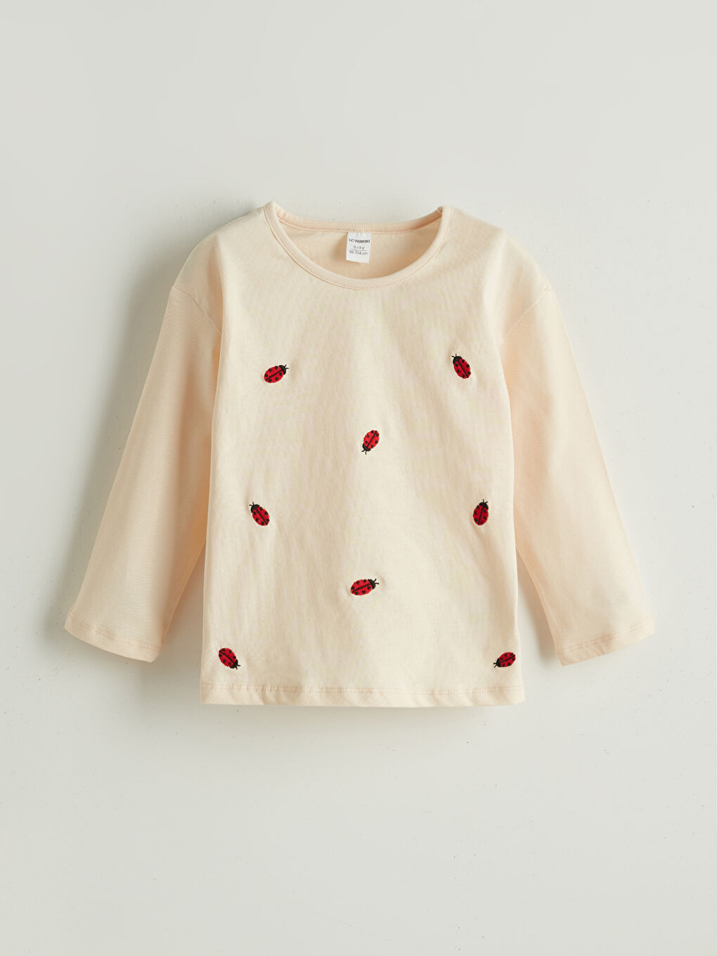 Crew Neck Embroidered Girl'S T-Shirt 2-Pack -S5O409Z1-FWS