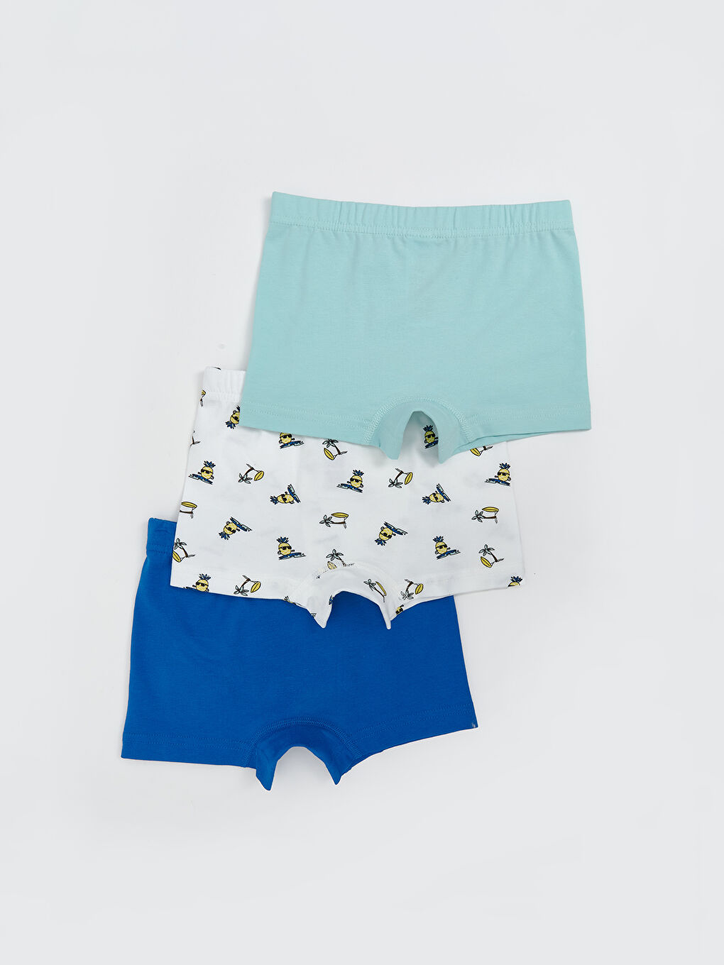 Boy WHITE Boxer Trunks -S5O429Z1-LU7