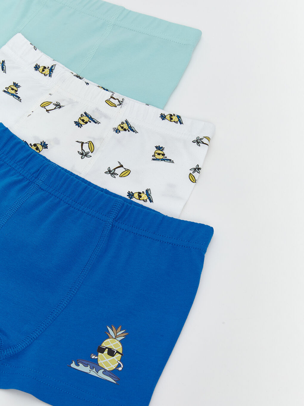 Boy WHITE Boxer Trunks -S5O429Z1-LU7