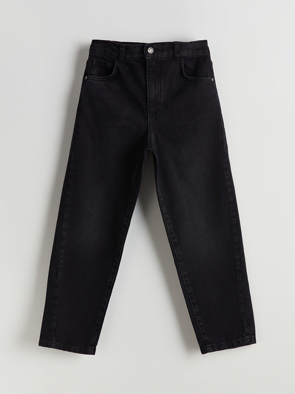 Elastic Waist Boy Denim Trousers -S5O446Z4-326