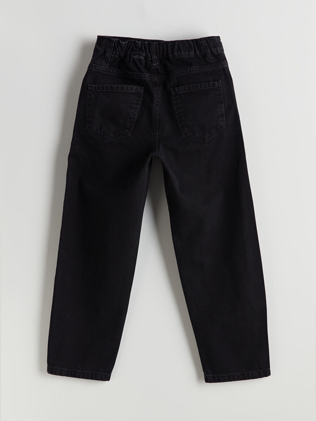 Elastic Waist Boy Denim Trousers -S5O446Z4-326