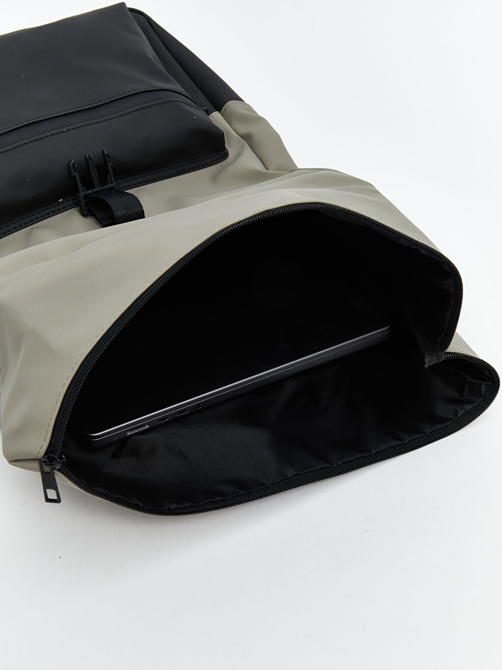 Faux Leather Men's Backpack-5