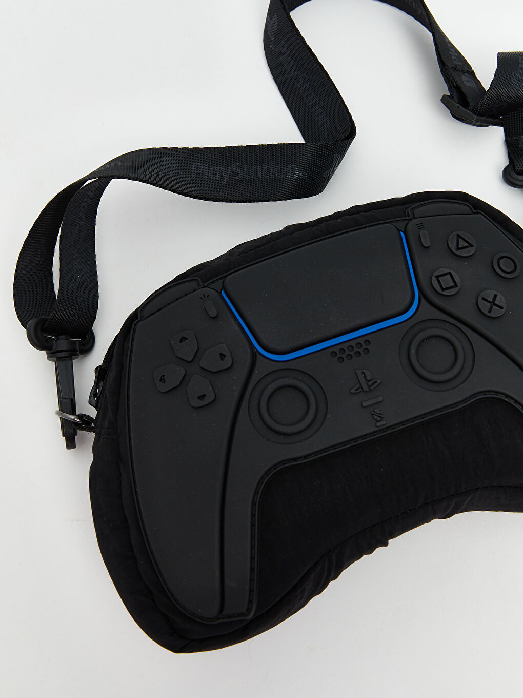 Siyah Playstation Figürlü Erkek Çocuk Omuz Çantası-4