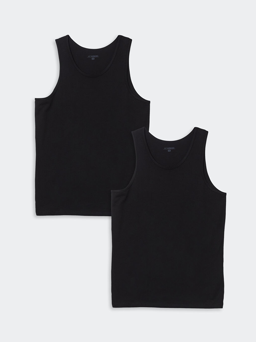 U-Neck Cotton Men's Tank Tops 2 Pack -S5O463Z8-CVL