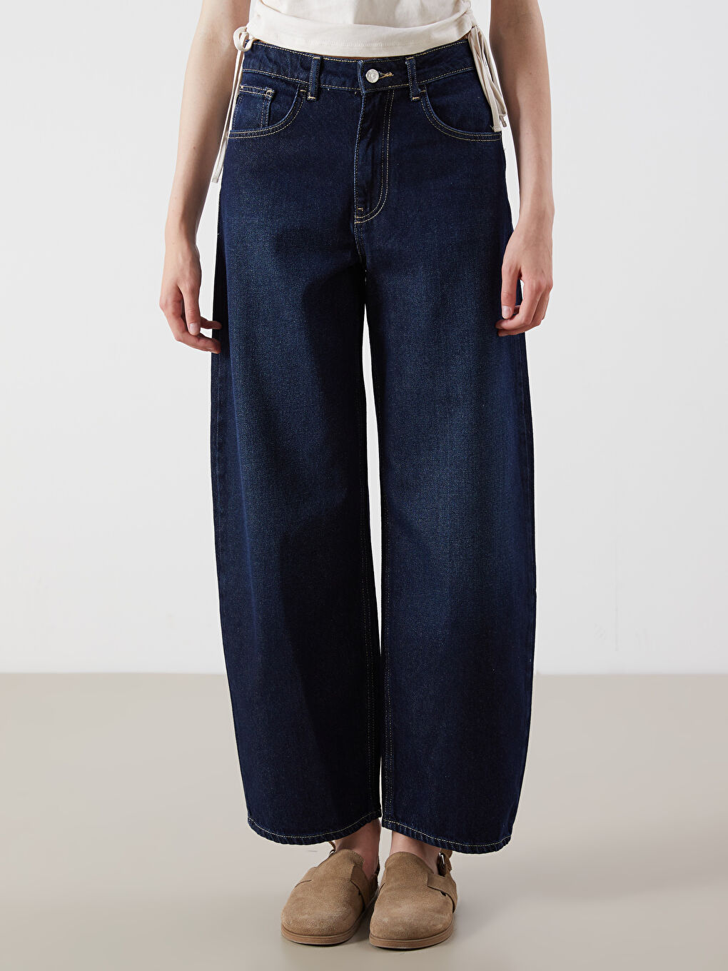 Mavi Baggy Fit Kadın Jean Pantolon-1